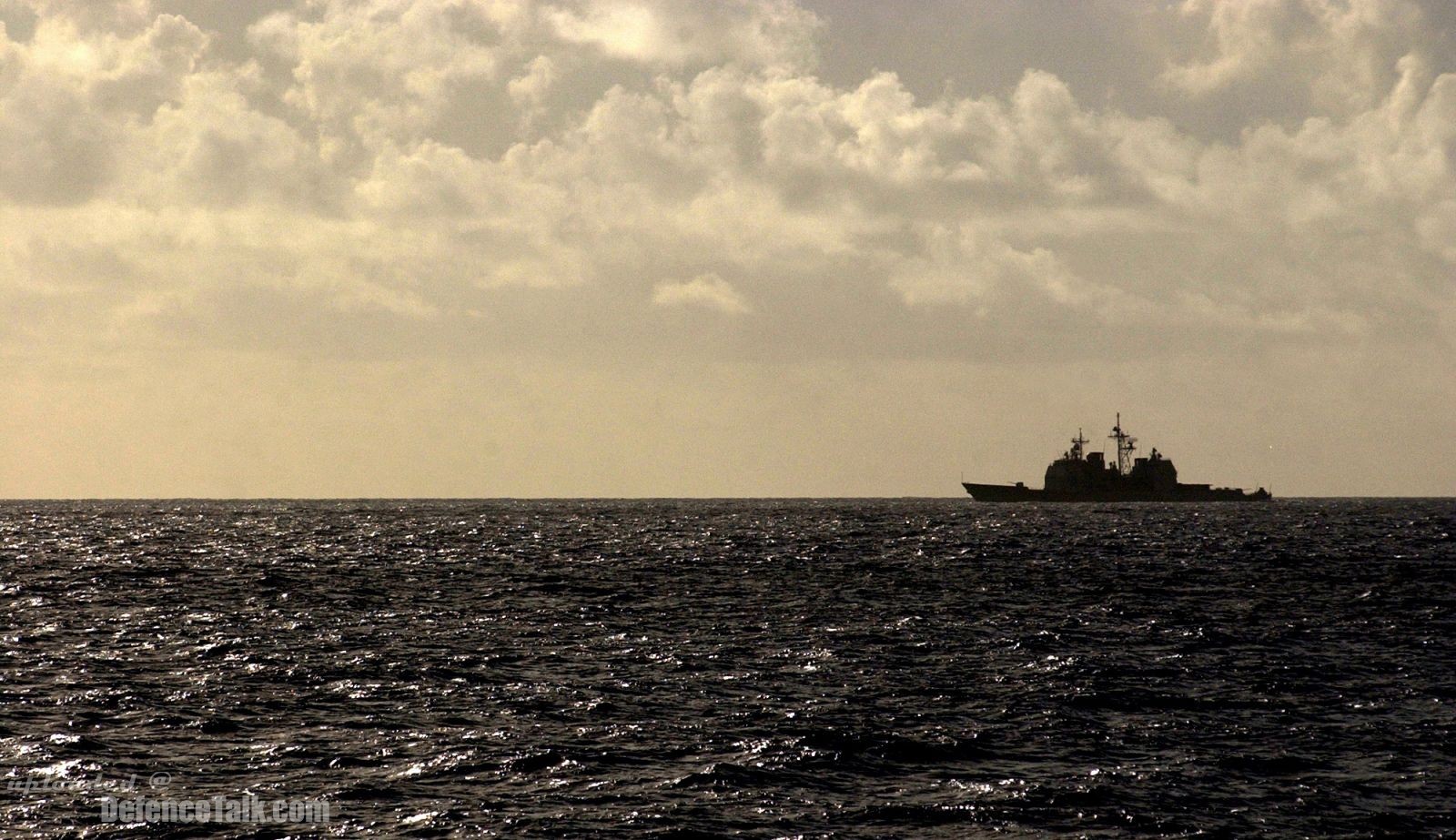 USS Lake Champlain (CG 57) - Valiant Shield 2006