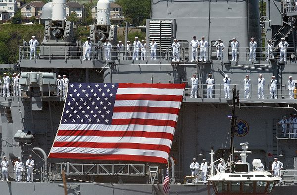 USS Leyte Gulf CG 55 Guided Missile Cruiser