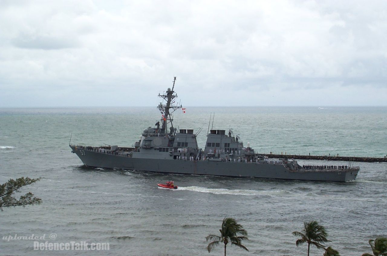 USS Mitscher (DDG 57) - Guided-missile destroyer - US Navy