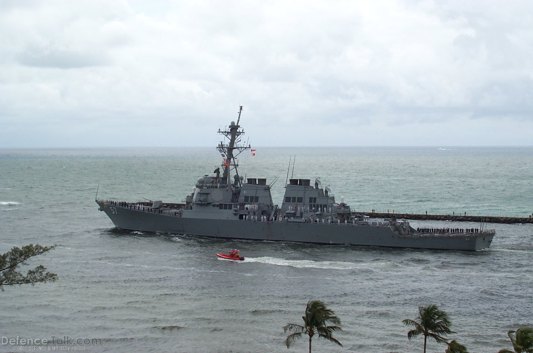 USS Mitscher (DDG 57) - Guided-missile destroyer - US Navy