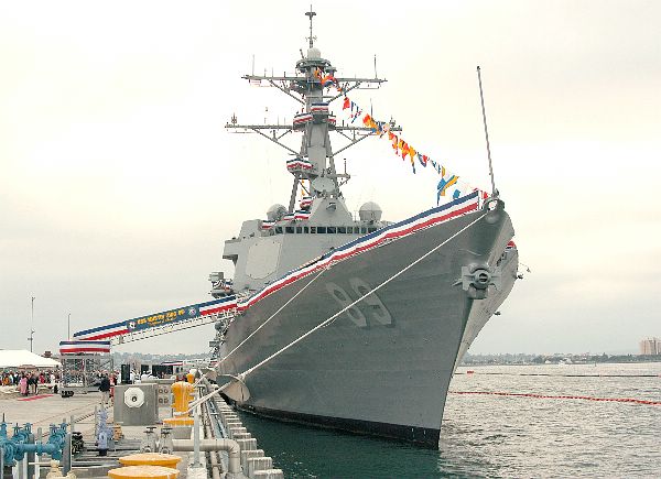 USS Mustin - DDG 89 Guided Missile Destroyer