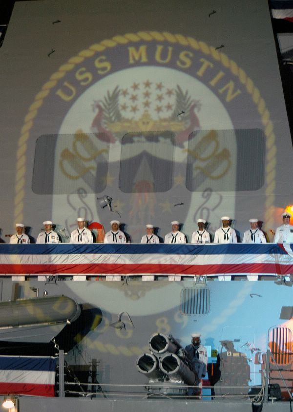 USS Mustin - DDG 89 Guided Missile Destroyer