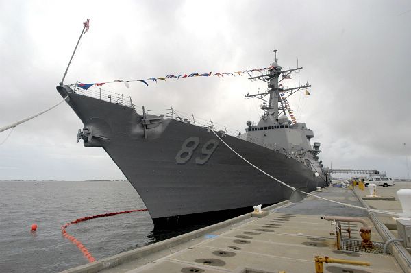 USS Mustin - DDG 89 Guided Missile Destroyer