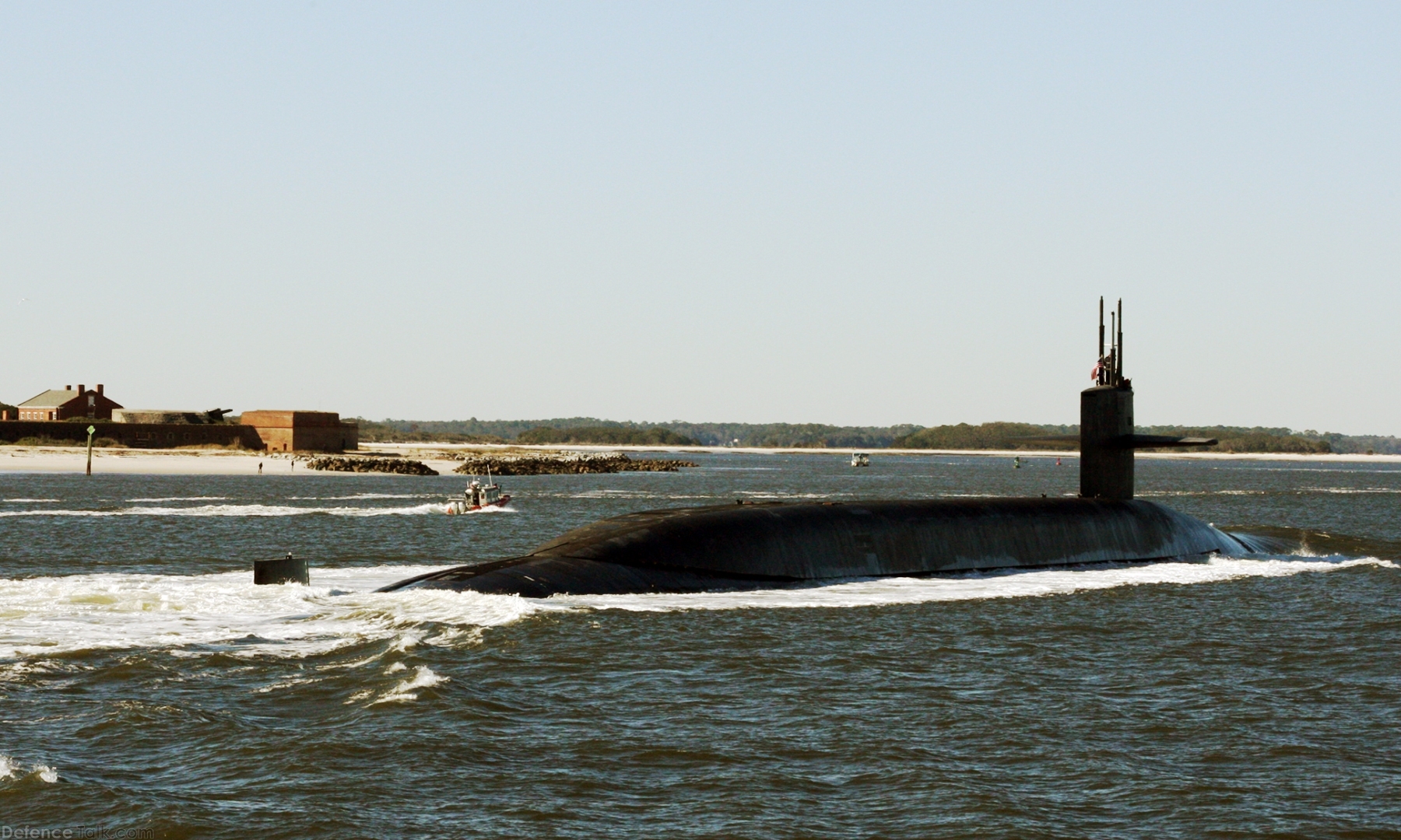 USS Rhode Island SSBN 740 ballistic missile submarine
