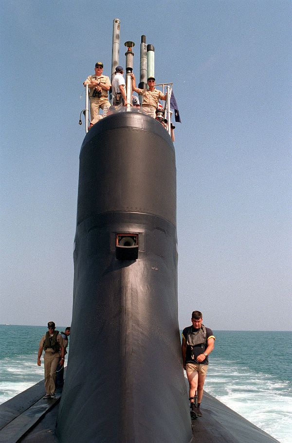 USS Seawolf SSN 22-Seawolf class Attack Submarine