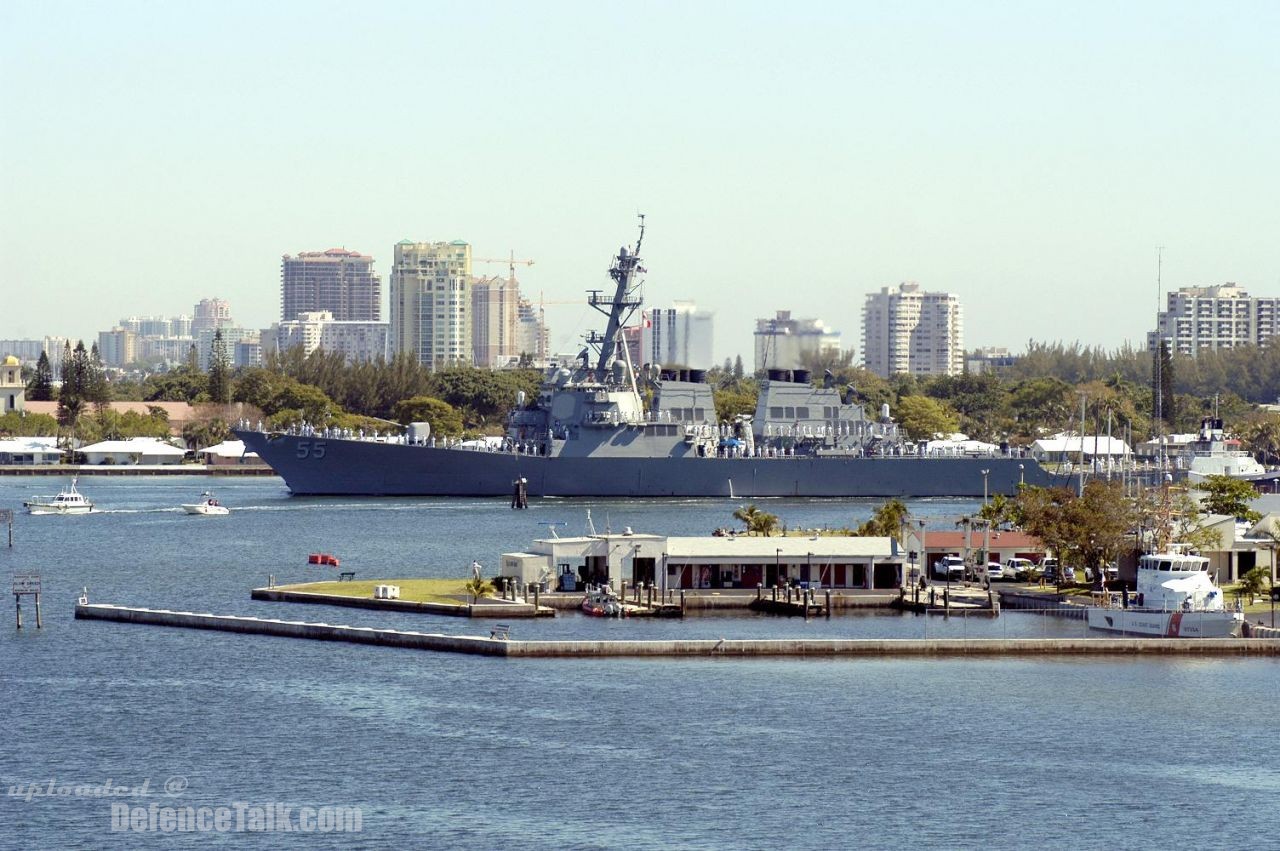 USS Stout DDG 55 - Guided missile destroyer - US Navy