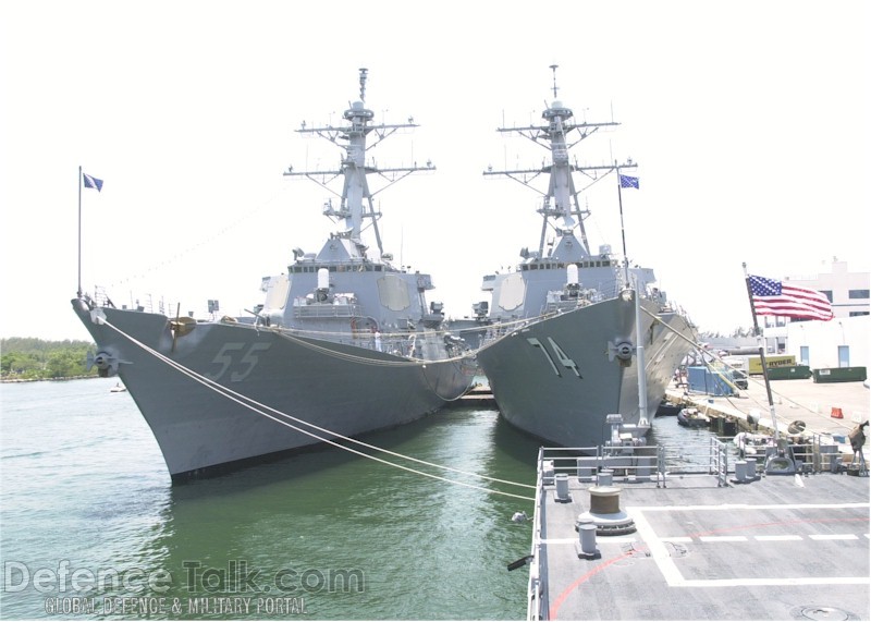 USS Stout-DDG-55  USS McFaul-DDG 74