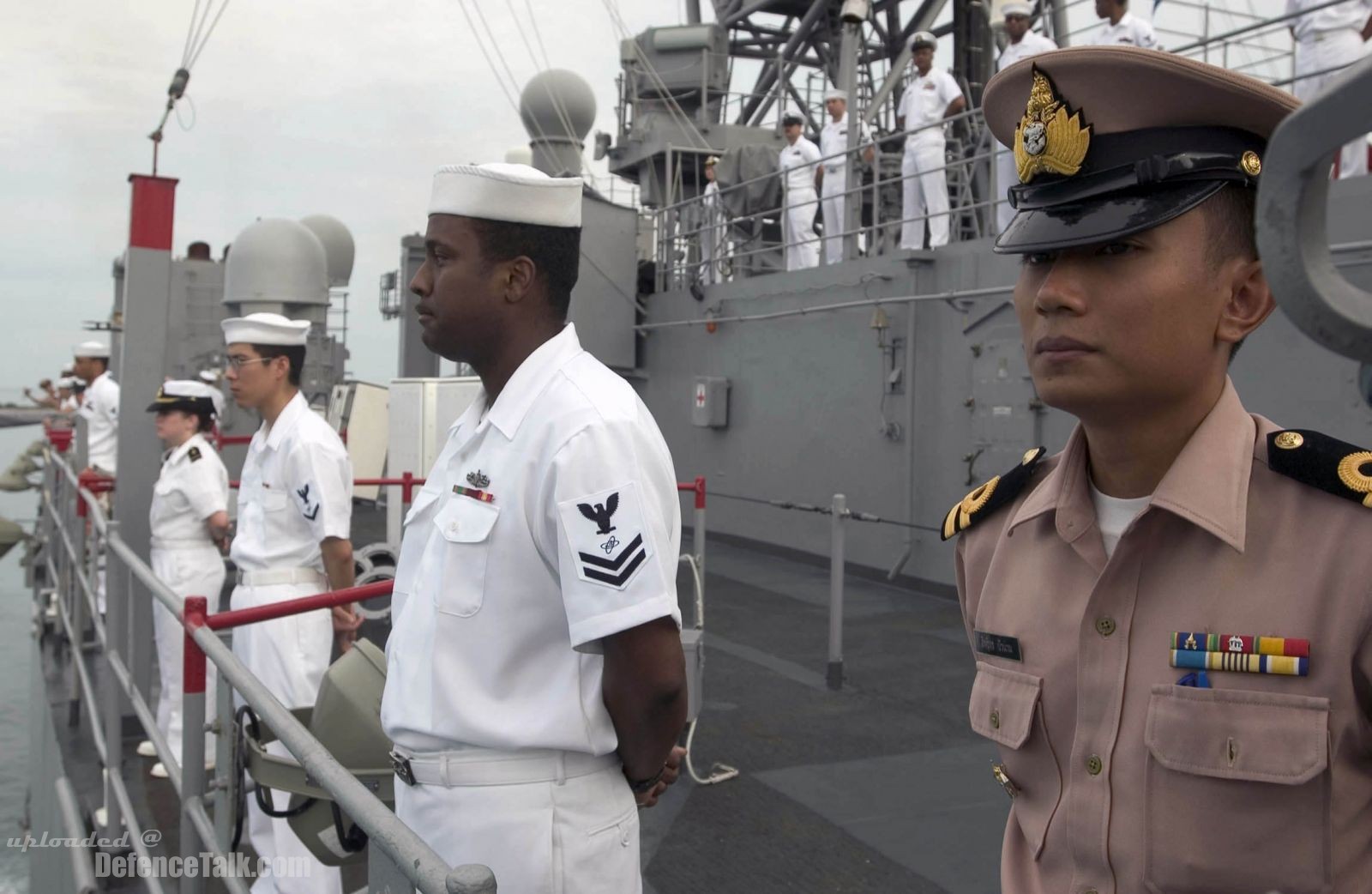 USS Tortuga (LSD 46) Sailors - US navy's the amphibious dock landing ship