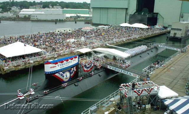 USS Virginia SSN 774-Virginia Class Attack Submarine