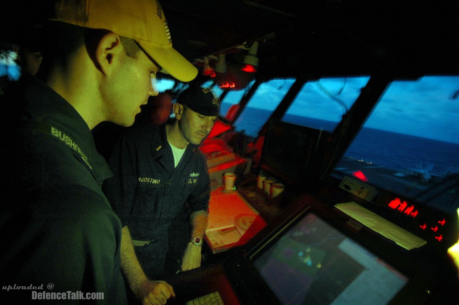 Valiant Shield 2006 - aboard aircraft carrier USS Kitty Hawk (CV 63)