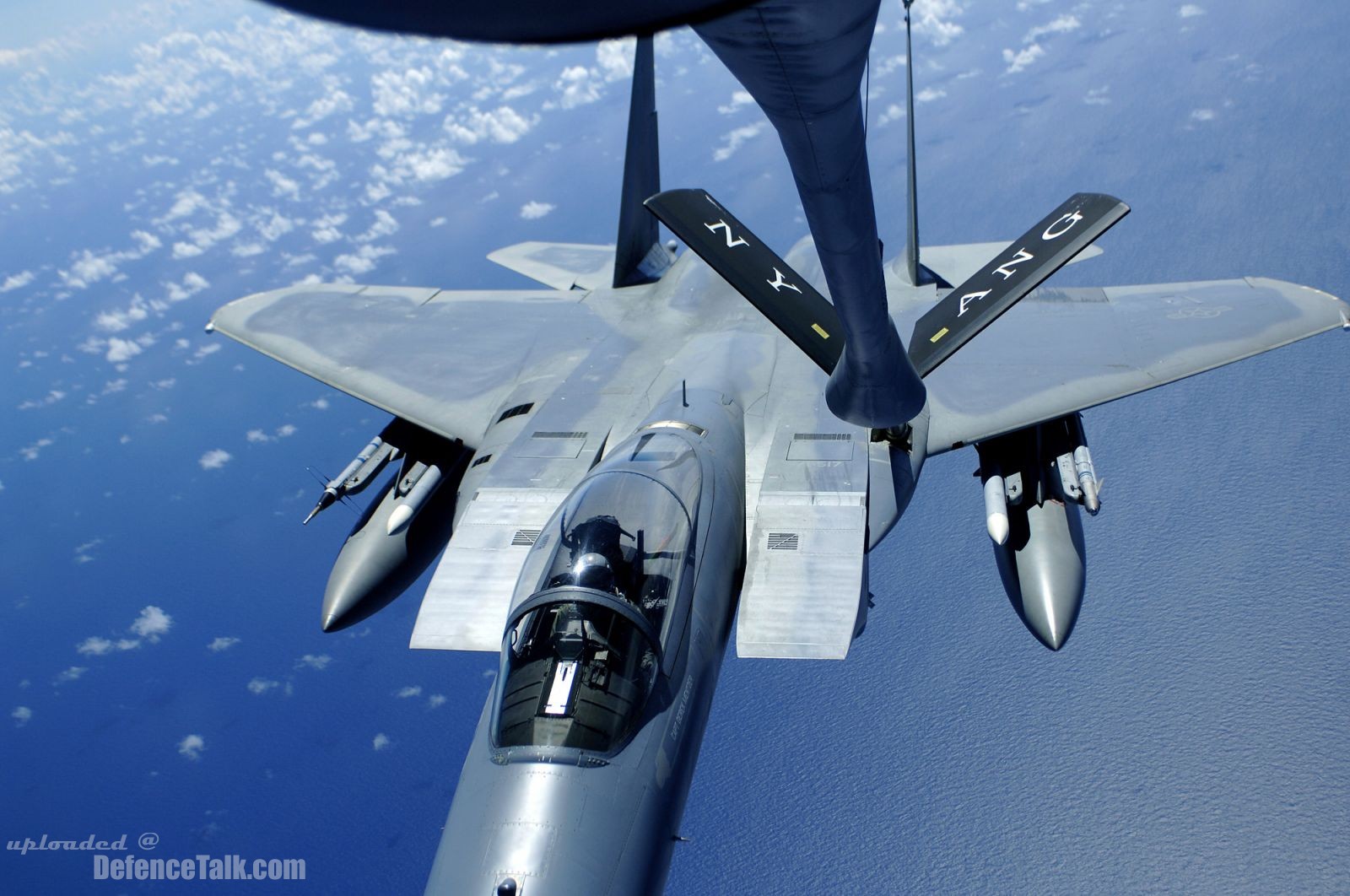 Valiant Shield 2006 - An F-15 Strike Eagle from Kadena Air Base
