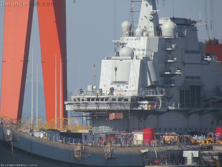 Varyag - China Aircraft carrier Sea Trials