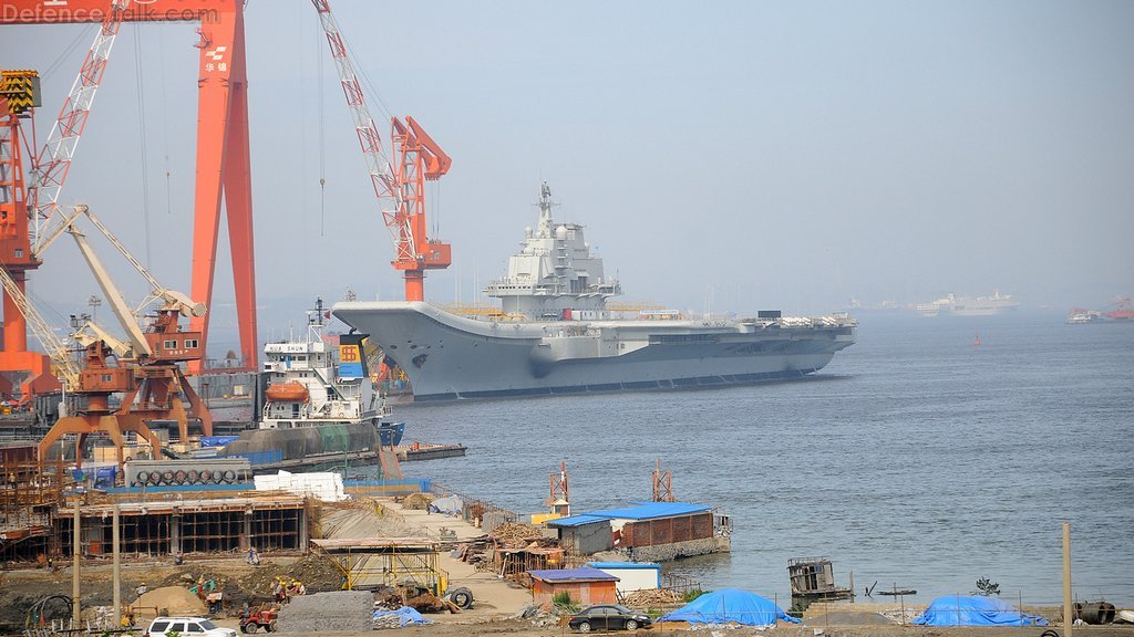 Varyag - China Aircraft carrier Sea Trials