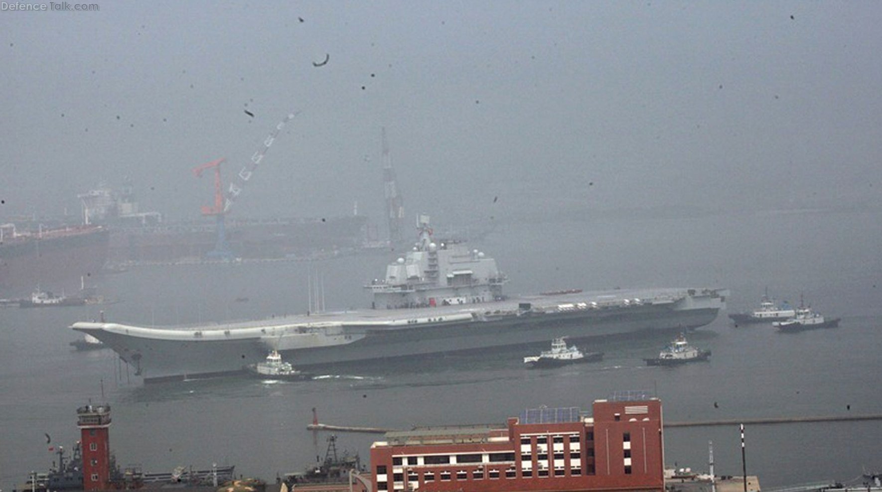 Varyag - China Aircraft carrier Sea Trials