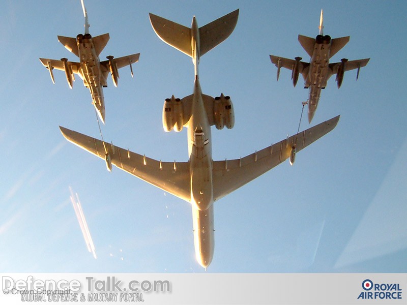 VC-10 Tanker Fuels Tornadoes Underside