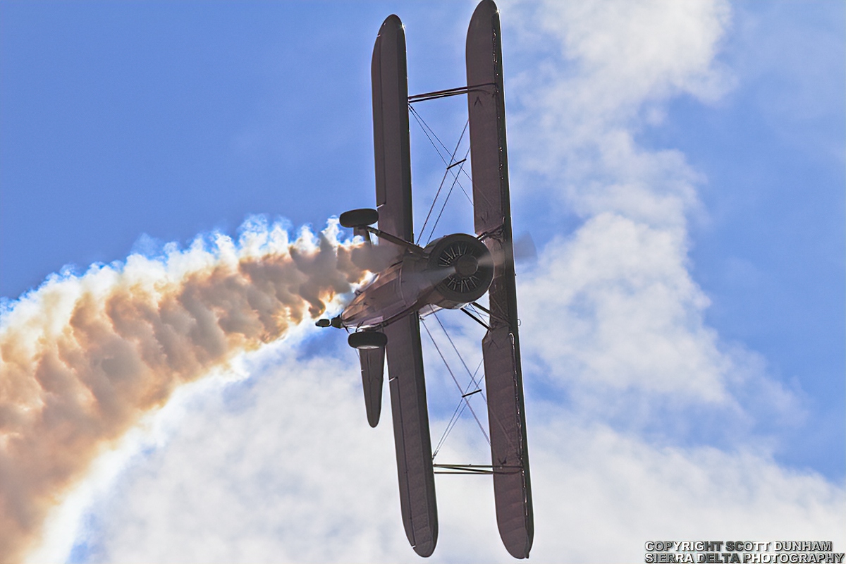 Vicky Benzing Stearman PT-17 Biplane Trainer