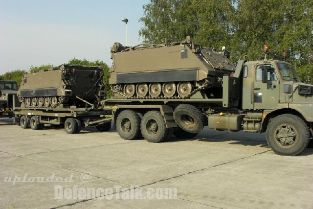 Volvo Amploroll, Belgian Army