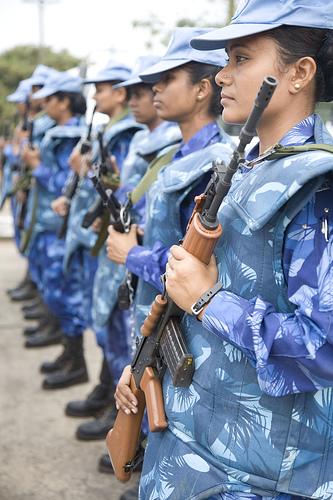 Women Peacekeeping Force in Liberia - Indian Army