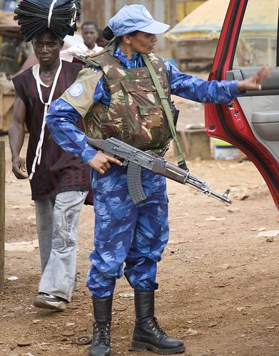 Women Peacekeeping Force in Liberia - Indian Army