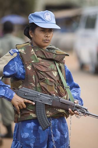 Women Peacekeeping Force in Liberia - Indian Army