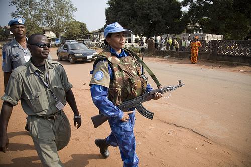 Women Peacekeeping Force in Liberia - Indian Army