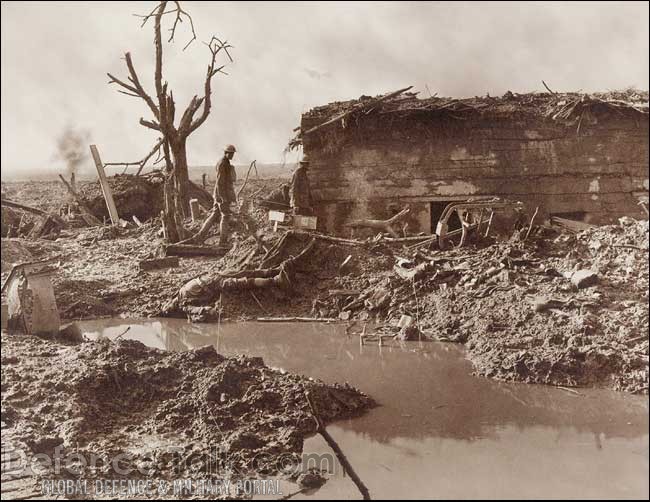 World War 1 photo by Frank Hurley