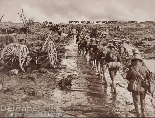 World War 1 photo by Frank Hurley