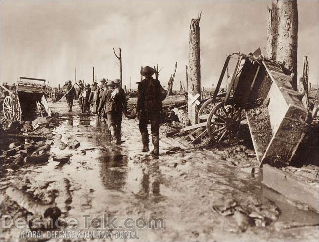 World War 1 photo by Frank Hurley