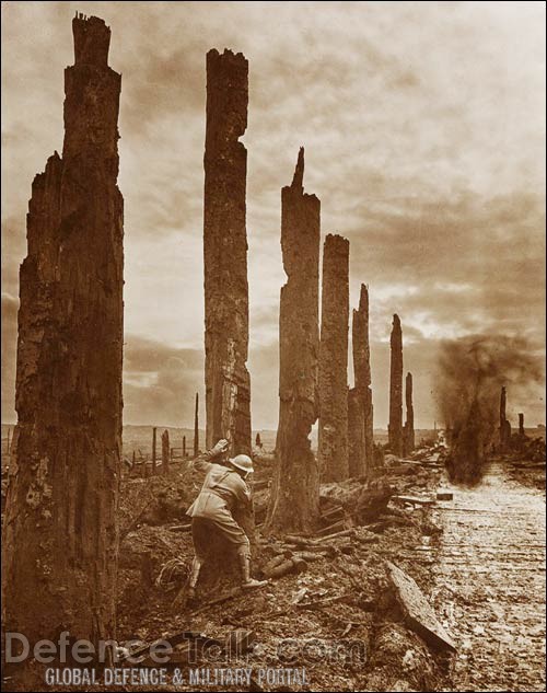 World War 1 photo by Frank Hurley