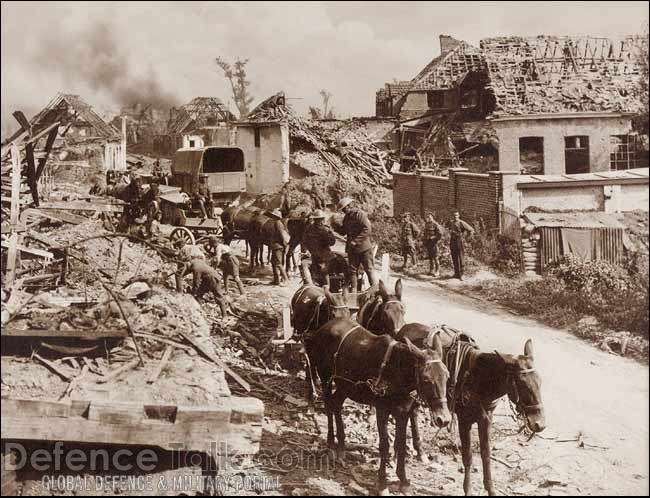 World War 1 photo by Frank Hurley