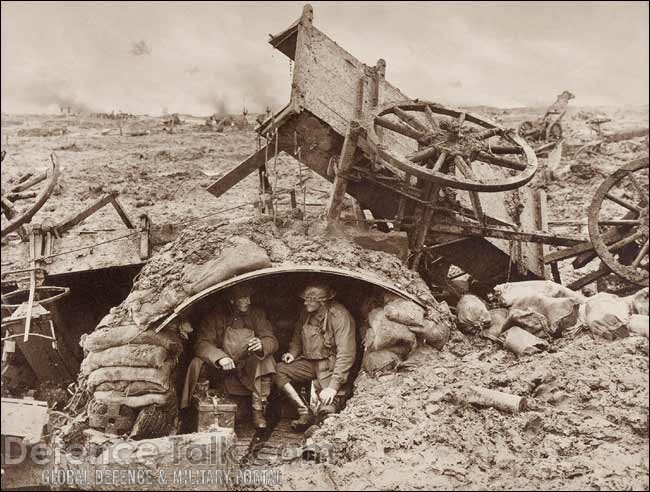 World War 1 photo by Frank Hurley