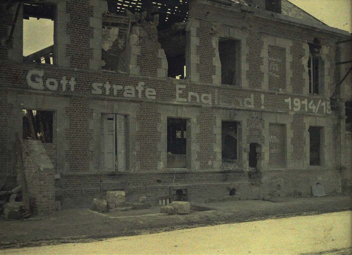 World War I Picture in color - The Great War!