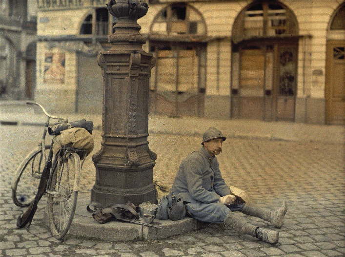 World War I Picture in color - The Great War!