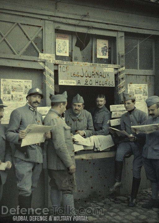 World War I Picture in color - The Great War!