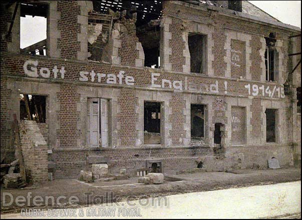 World War I Picture in color - The Great War!