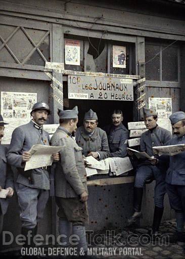 World War I Picture in color - The Great War!