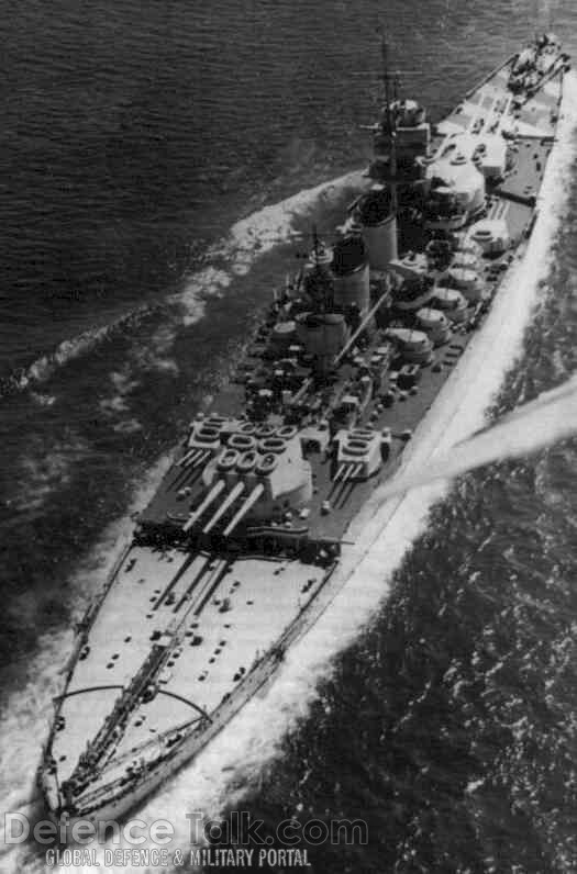 WWII Italian battleship LITTORIO