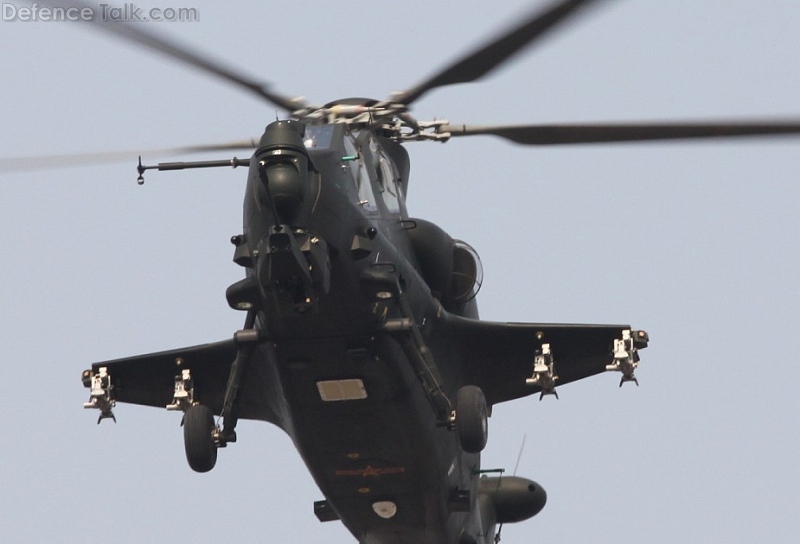 WZ10 Attack helicopter in end of 2011 4