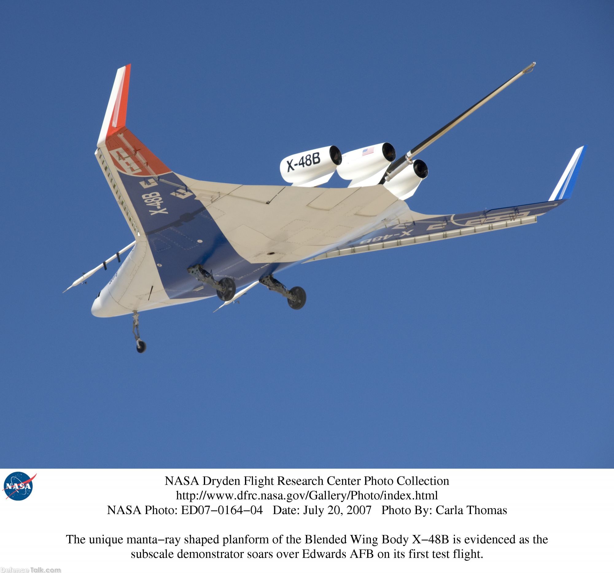 X-48B Blended Wing Body