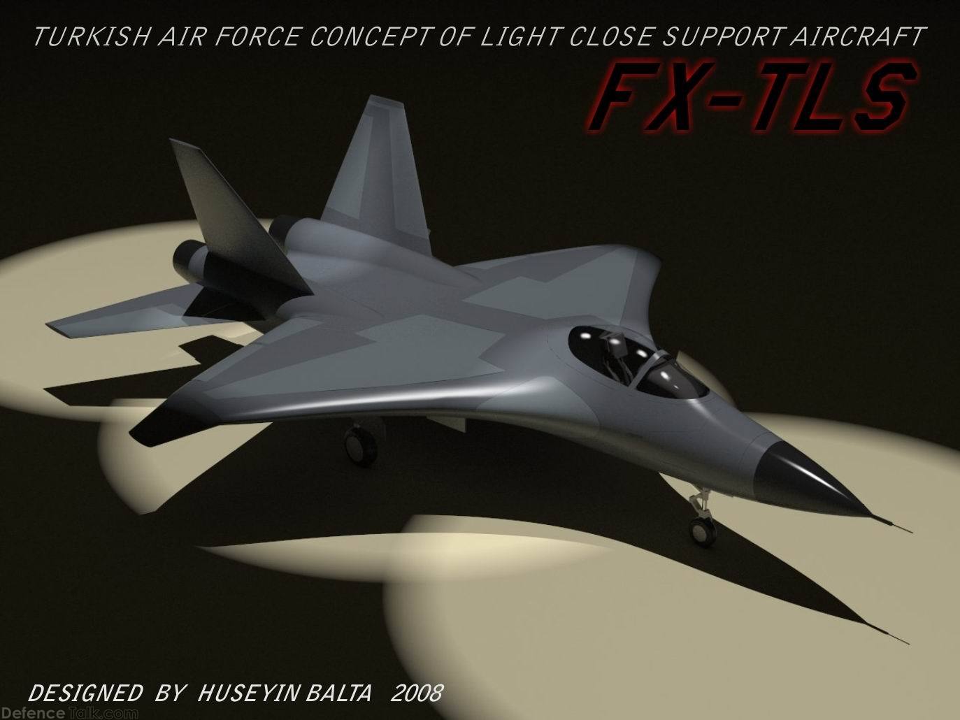 XF- TLS Turkish Close Support Aircraft Concept