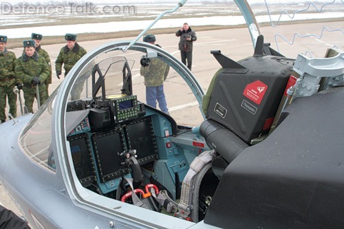 Yak-130 cockpit