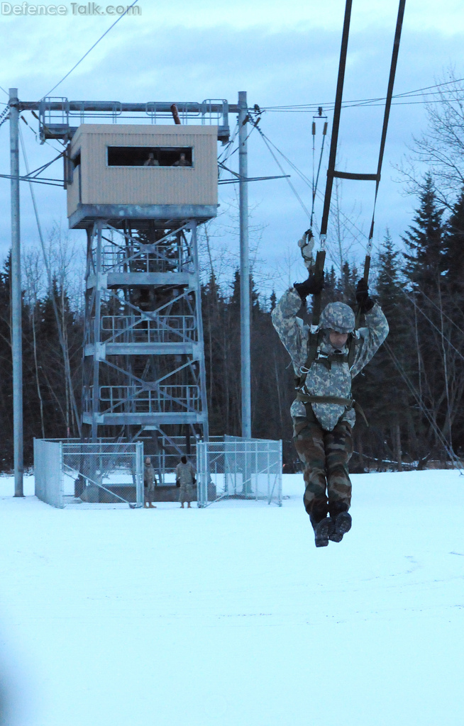 zip-line jump