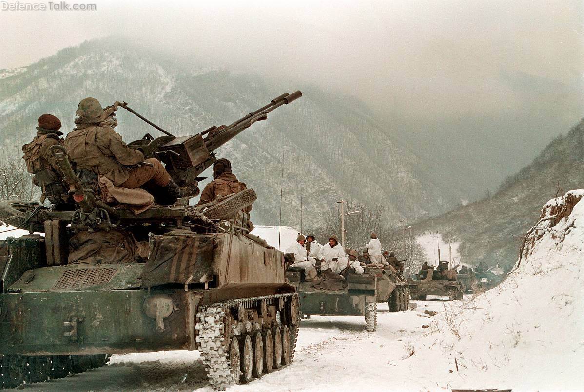 ZU-23-2 on BTR-D