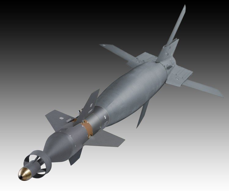 Set of 2 Aircraft Bomb 1:72 "BOLT-117" LGB GBU-1/B