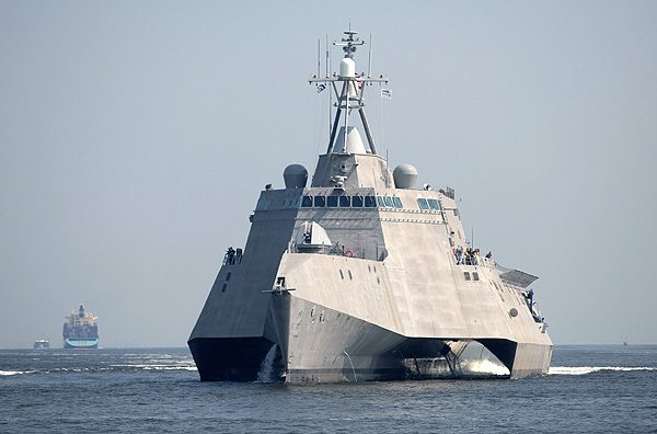 The littoral combat ship Independence (LCS 2)