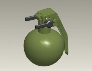 picatinny hand grenade