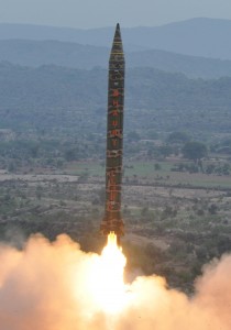 Pakistan Medium Range Ballistic Missile Hatf V (Ghauri)