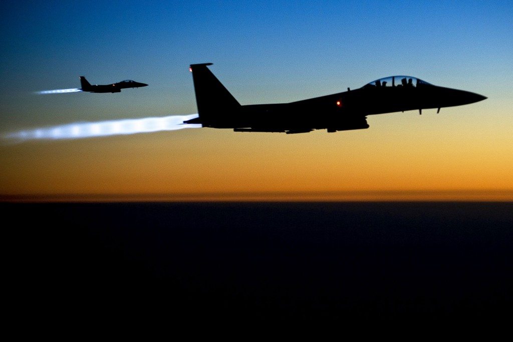 U.S. Air Force F-15E Strike Eagles