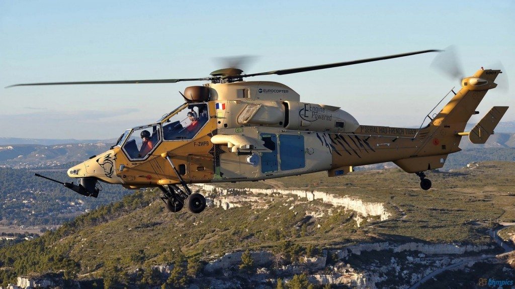 French Tiger Helicopter