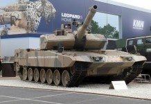 Leopard 2A7+ as seen on the Eurosatory